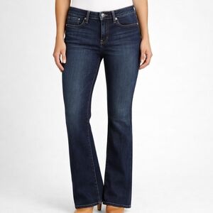 Lucky Brand Sweet Boot Bootcut Jeans Dark Wash Stretch Denim Size 27